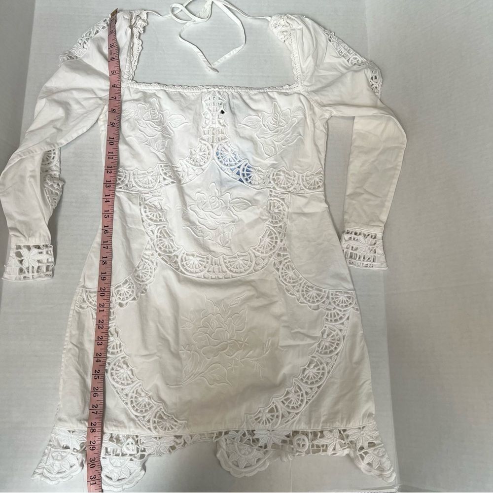 NWT Revolve x Majorelle Charolette Mini Dress in White | Size M - Picture 10 of 11